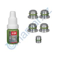 Sada na zaslepení vířivých klapek 15 mm pro motory OPEL