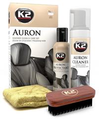 K2 AURON LEATHER CLEAN & CARE SET - čistící sada k čištění kůže