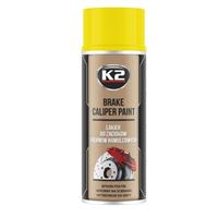K2 BRAKE CALIPER PAINT 400 ml ŽLUTÁ - barva na brzdové třmeny a bubny