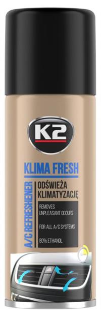 K2 KLIMA FRESH 150 ml LEMON - osvěžuje vzduch interiéru vozu