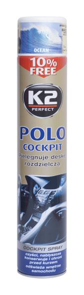 K2 POLO COCKPIT 750 ml OCEAN - ochrana vnitřních plastů