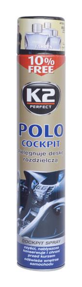 K2 POLO COCKPIT 750 ml BLACK - ochrana vnitřních plastů