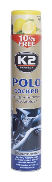 K2 POLO COCKPIT 750 ml LEMON - ochrana vnitřních plastů