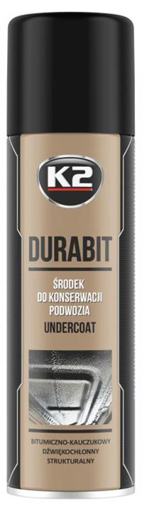 K2 DURABIT 500 ml - ochranný asfaltovo gumový  nástřik na podvozek