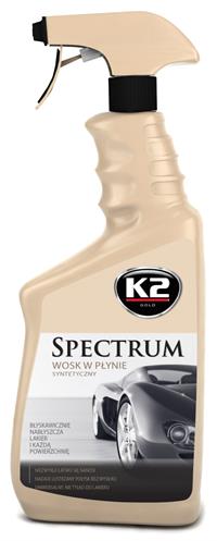 K2 SPECTRUM 700 ml - syntetický vosk ve spreji (Quick Detailer) bez mikroutěrky