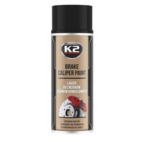 K2 BRAKE CALIPER PAINT 400 ml ČERNÁ - barva na brzdové třmeny a bubny