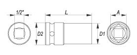 Nástavec 1/2" rázový šestihranný hluboký 21 mm CrMo_1