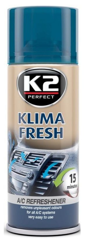 K2 KLIMA FRESH 150 ml BLUEBERRY - osvěžuje vzduch interiéru vozu_0